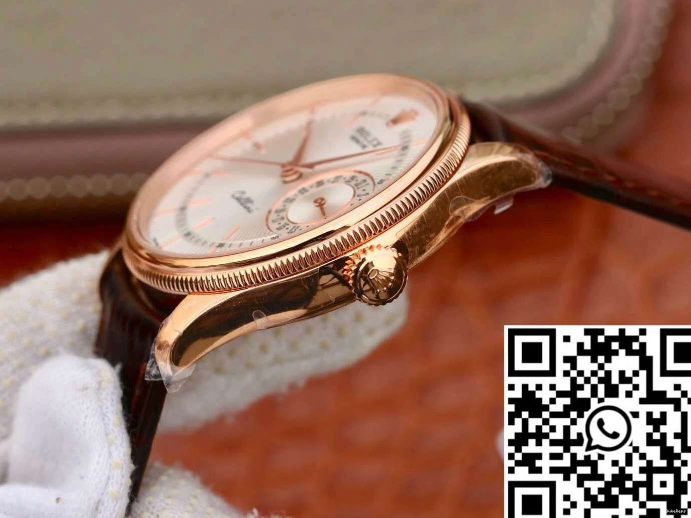 MKS M50515-0008 Factory Date Silver Celini Rolex Dial 0313